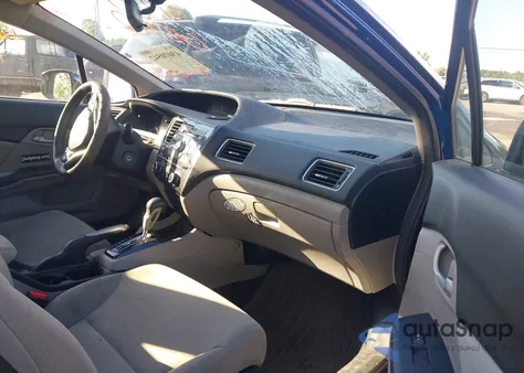 2013 Honda Civic Lx из США, поврежденный, VIN 19XFB2F52DE026440